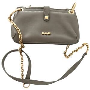 House of want small gray cross body purse NWT
